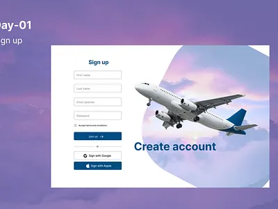 Flight booking website