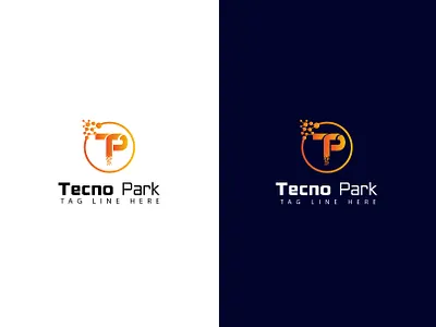 Tecno park logo design abstract app logo brand identity branding creative logo gradient logo lettermark logo logo logo concept logo design logo designer logo icon logofolio logomark logotype minimal logo minimalist logo modern logo vector website logo