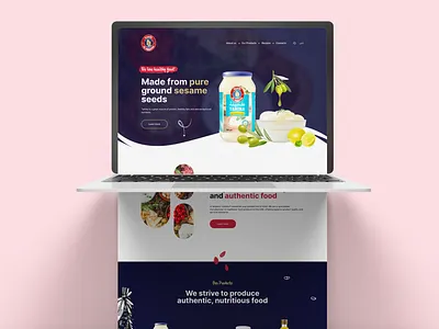 Food Company design food ui ux