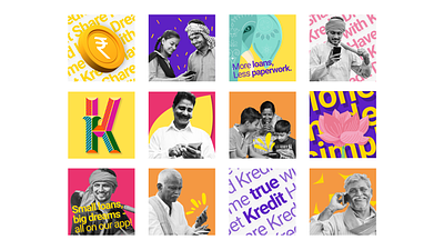 Mood-board - The Indian Next Billion Users 3d animation app branding design graphic design graphicdesign illustration logo motion graphics ui vector