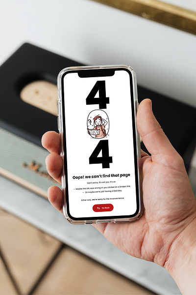 404 Page Daily UI 08