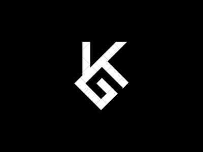 KG Logo branding design g gk gk logo gk monogram icon identity k kg kg logo kg monogram lineart logo logo design logotype monogram monogram logo typography vector