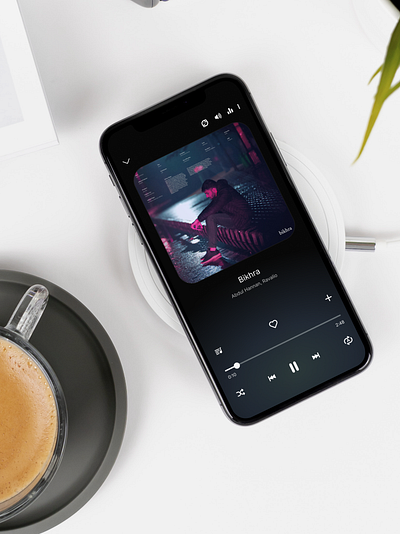 Music Player Daily UI 09