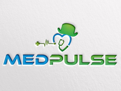 Medpulse logo design abstract design brand identity branding business logo desgn business logo design design graphic design illustration labs logo