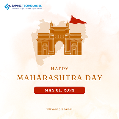 Social Media Creative For Maharashtra Day branding design graphic design ui ux