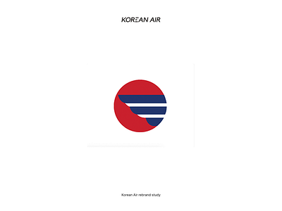 Korean Air - Case Study brand branding logo visual id visual identity