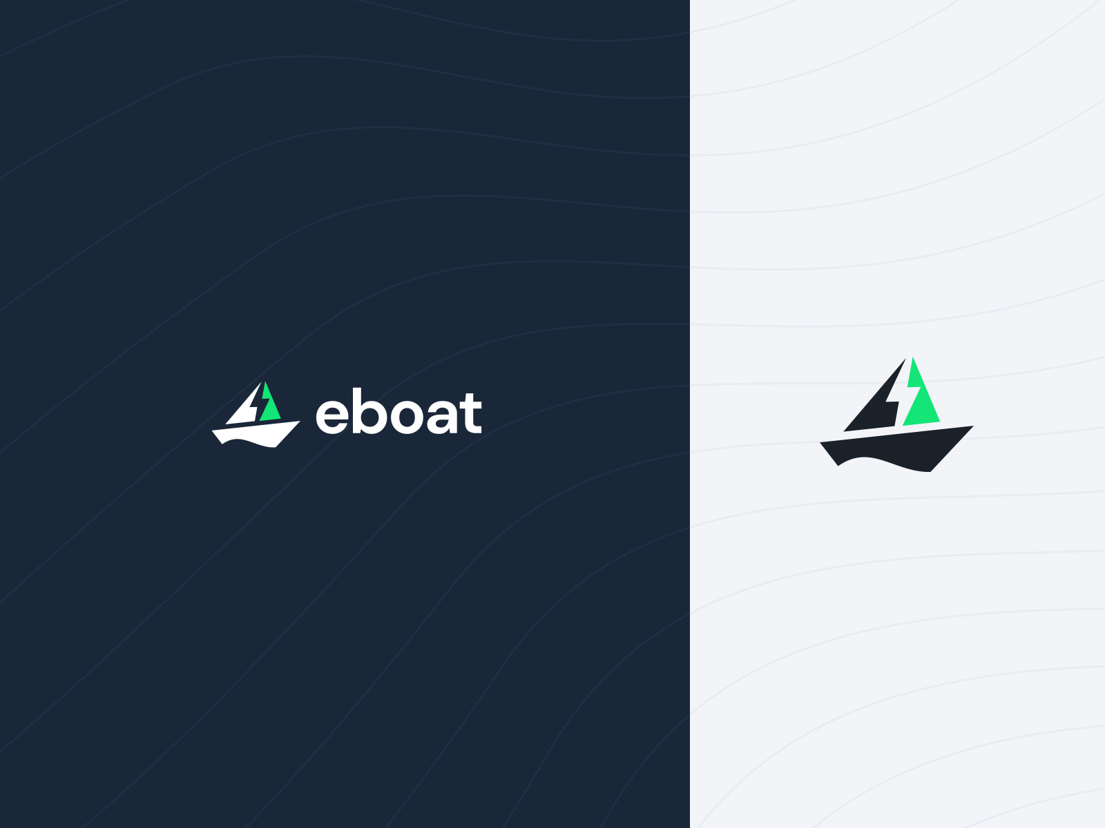 eboat Electric Boat Logo by Šarūnas on Dribbble
