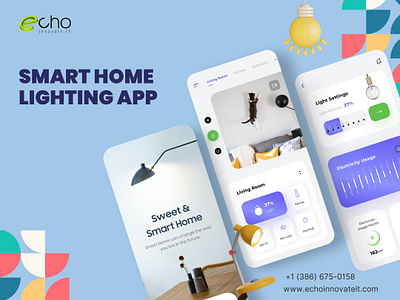 Smart Home Lighting App Development app development development lighting app mobile app mobile app development smart home