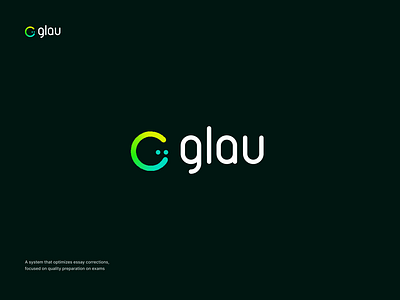 Glau brand branding logo visual id visual identity