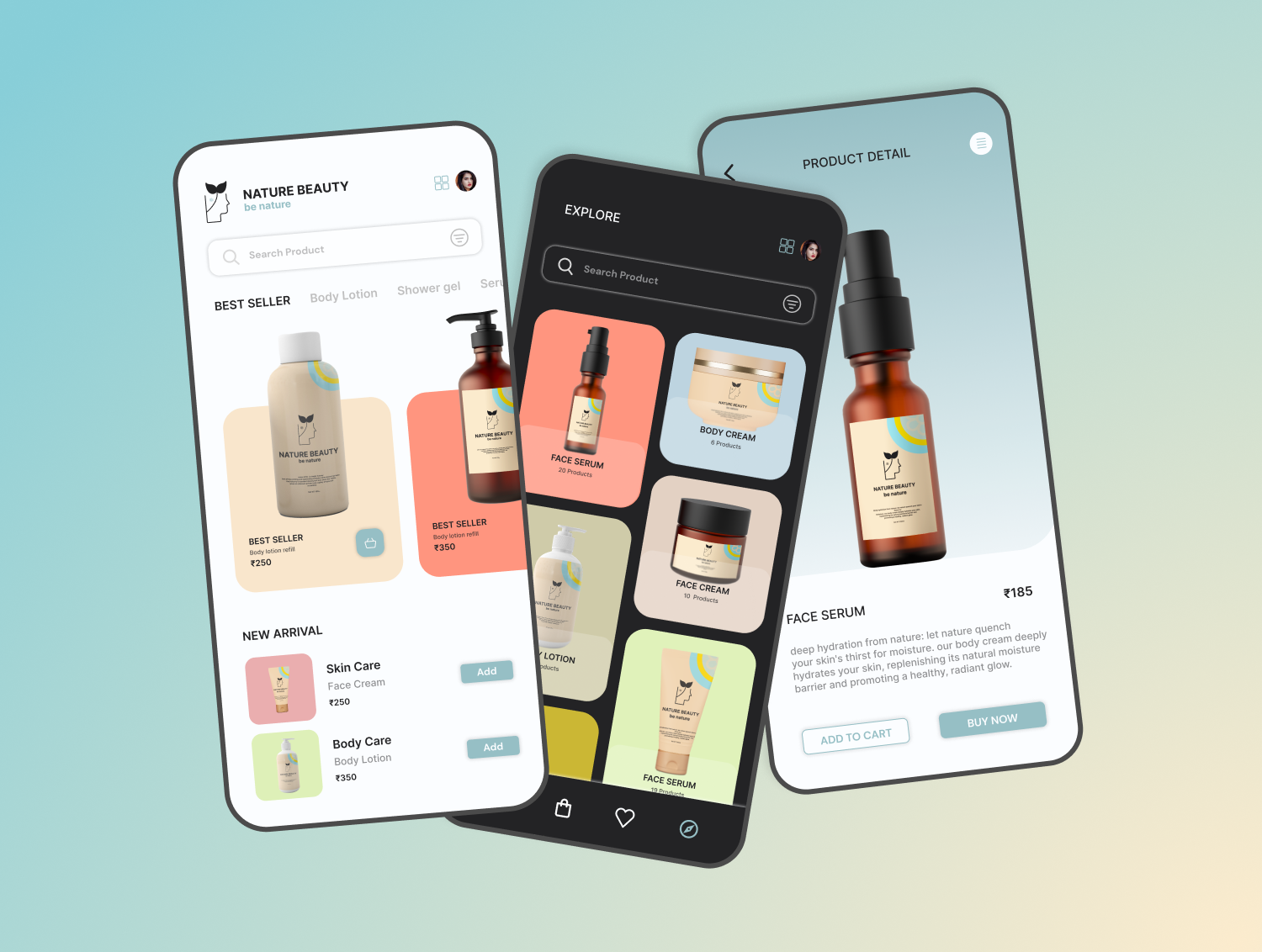 Cosmetic Concept App Design by Kavinsnap on Dribbble