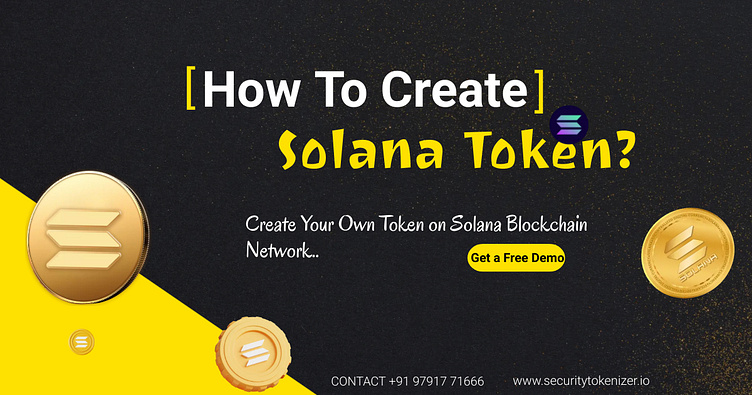 How To Create A Token On Solana Blockchain? by MadonaCathelin on Dribbble