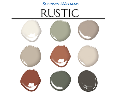 Rustic Home Paint Palette, Modern Rustic House Color Scheme color scheme modern rustic home paint