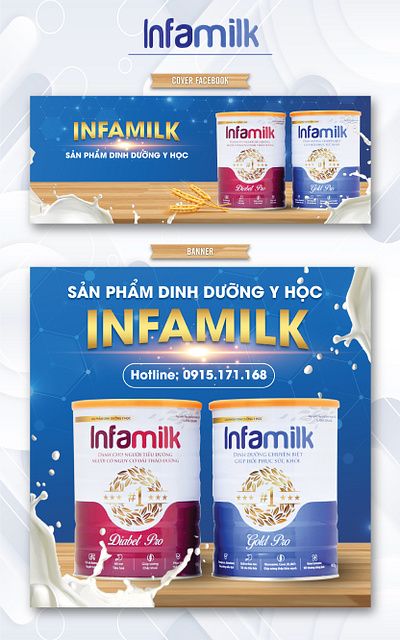 Nutritional Milk brand design graphic design illustration