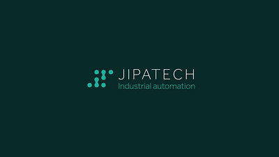 JIPATECH logo animation animation logo motion graphics