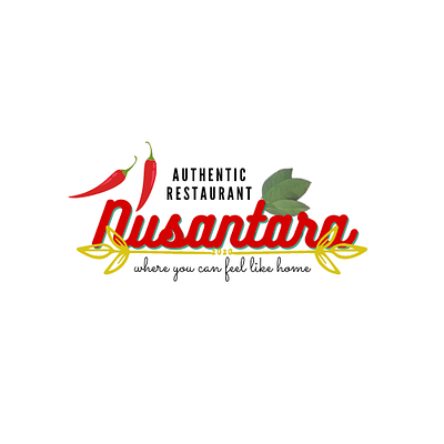 Nusantara Authentic Restaurant branding nusantara restaurant