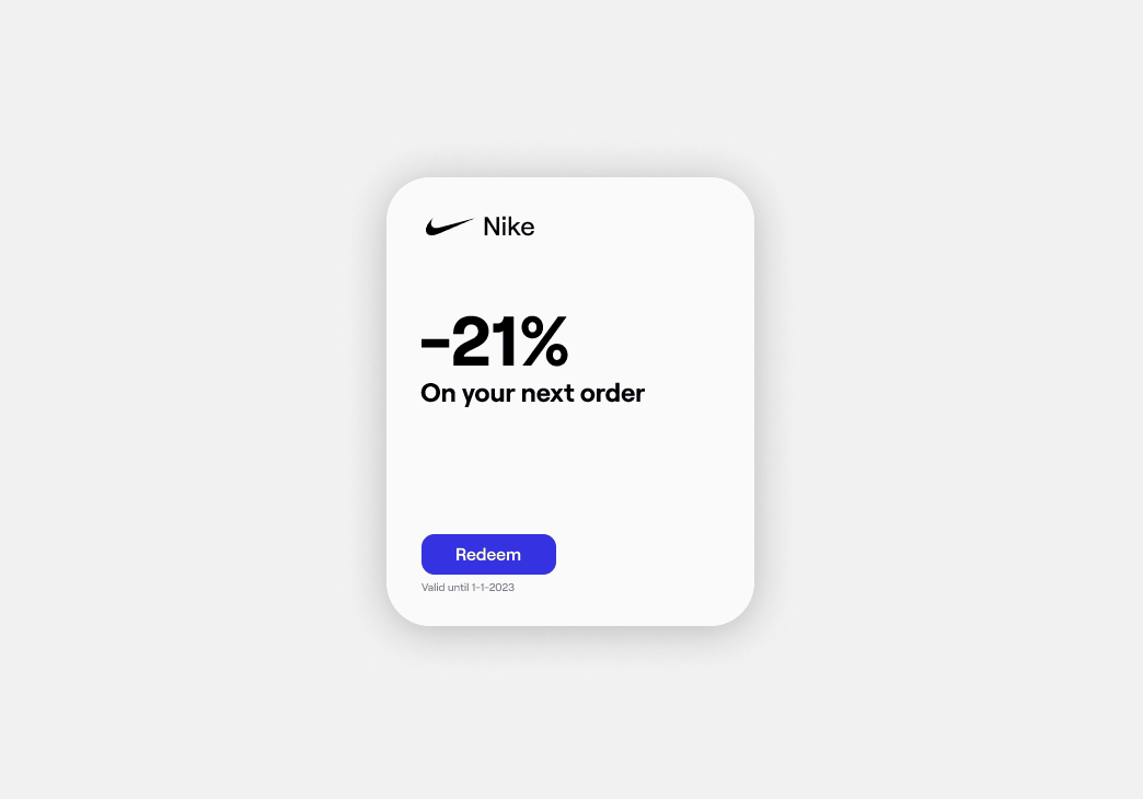 061 Redeem Coupon 061 061redeemcoupon 61 adobe xd animation app design branding coupon daily ui dailyui dailyui061 dailyui61 design flat design graphic design material design mockup redeem redeemcoupon ui
