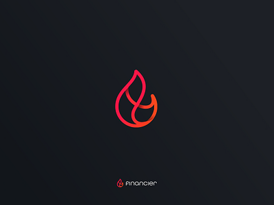 Financier brand branding logo visual id visual identity