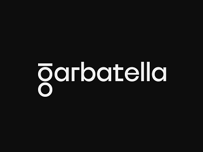 Garbatella 100 Years Anniversary branding design logo minimal ui vector