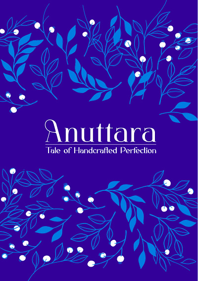 Anuttara Rebranding : Redefining Saree Branding Concept branding design graphic design illustration logo typography vector
