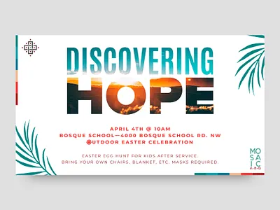 Easter Service Invite Card christian christianity church easter invitation invite card