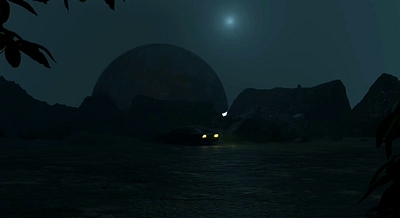 Alien invasion 3d animation blender car dark graphic design motion graphics world