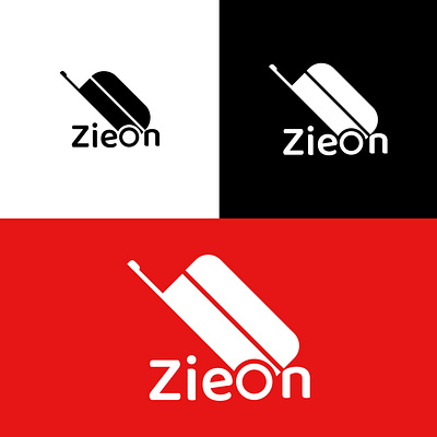 Zieon - Logo Design (Unused) abstract app logo branding creative logo design gradient logo graphic design illustration logo logo design ui