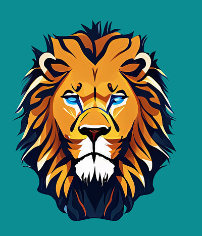 Victor Lion adobe firefly branding design graphic design illustration logo logodesign photoshop ui victor design