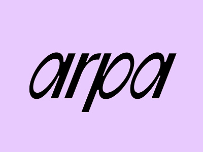 arpa berries fun girl italic logo logotype playfull purple summer type typography woman