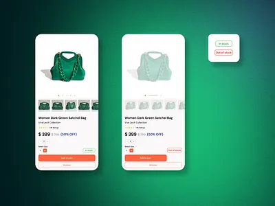 DailyUI 096 - In stock 3d animation branding design graphic design illustration logo ui ux vector