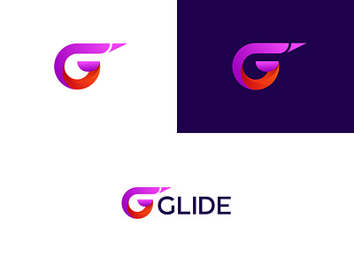 GLIDE - Logo design adobe illustrator app icon applogo bestlogo brandidentity branding creativelogo design gradientlogo graphic design illustration letterlogo logo logodesign modernlogo