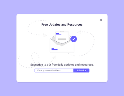 Daily UI 026 - Subscribe dailyui design newsletter subscribe ui ux