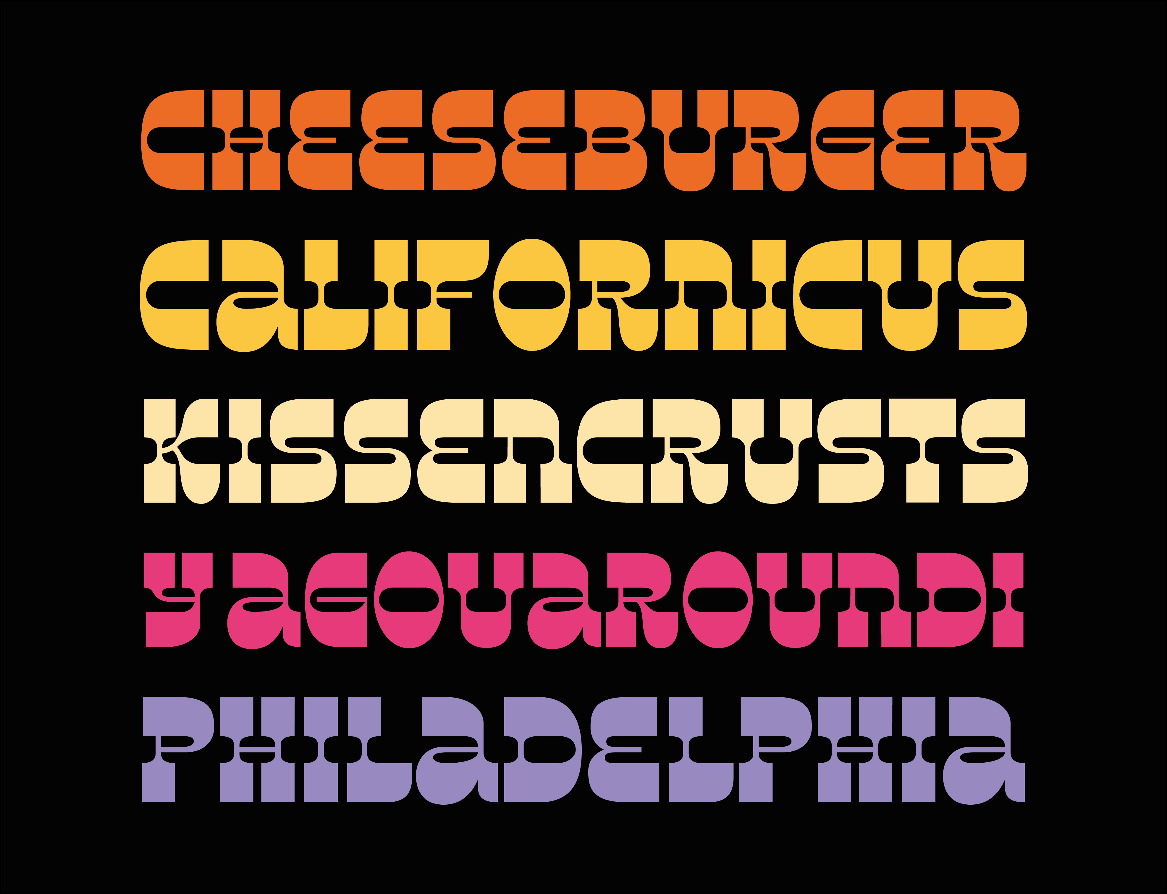 Example of Custom Font