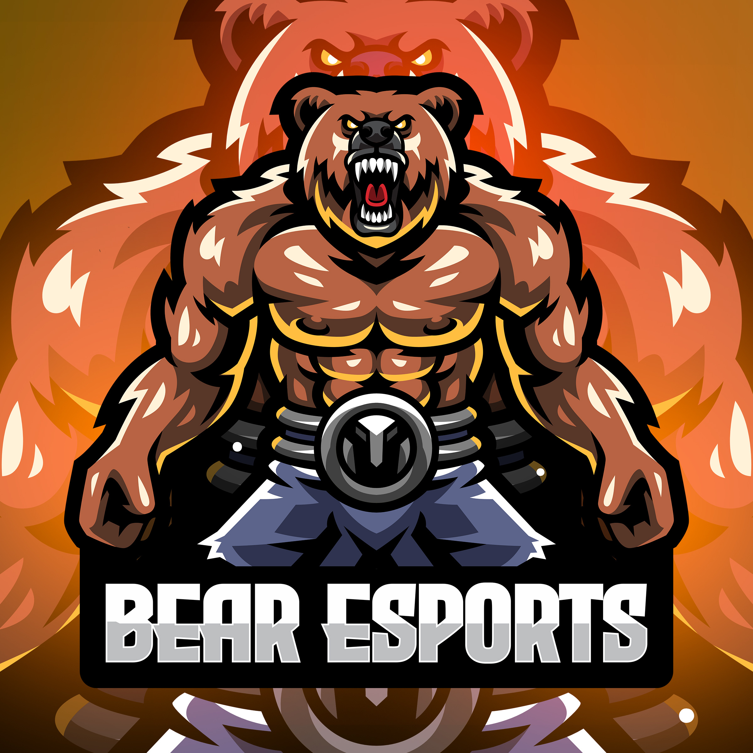 Esports Logo Design 3d adobe photoshop animation branding corel draw design figma figma design graphic design illustration logo logo design motion graphics photoshop ui vector