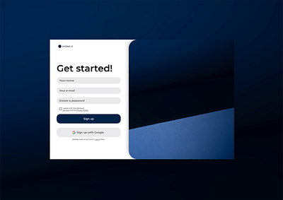 SIGN UP PAGE 100 designs challenge sign up ui ux web design