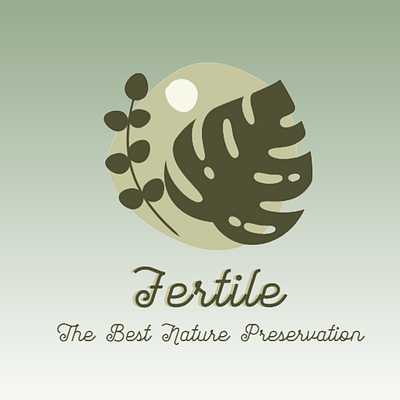 Fertile Agricultural Services Logo branding design illustration logo vector