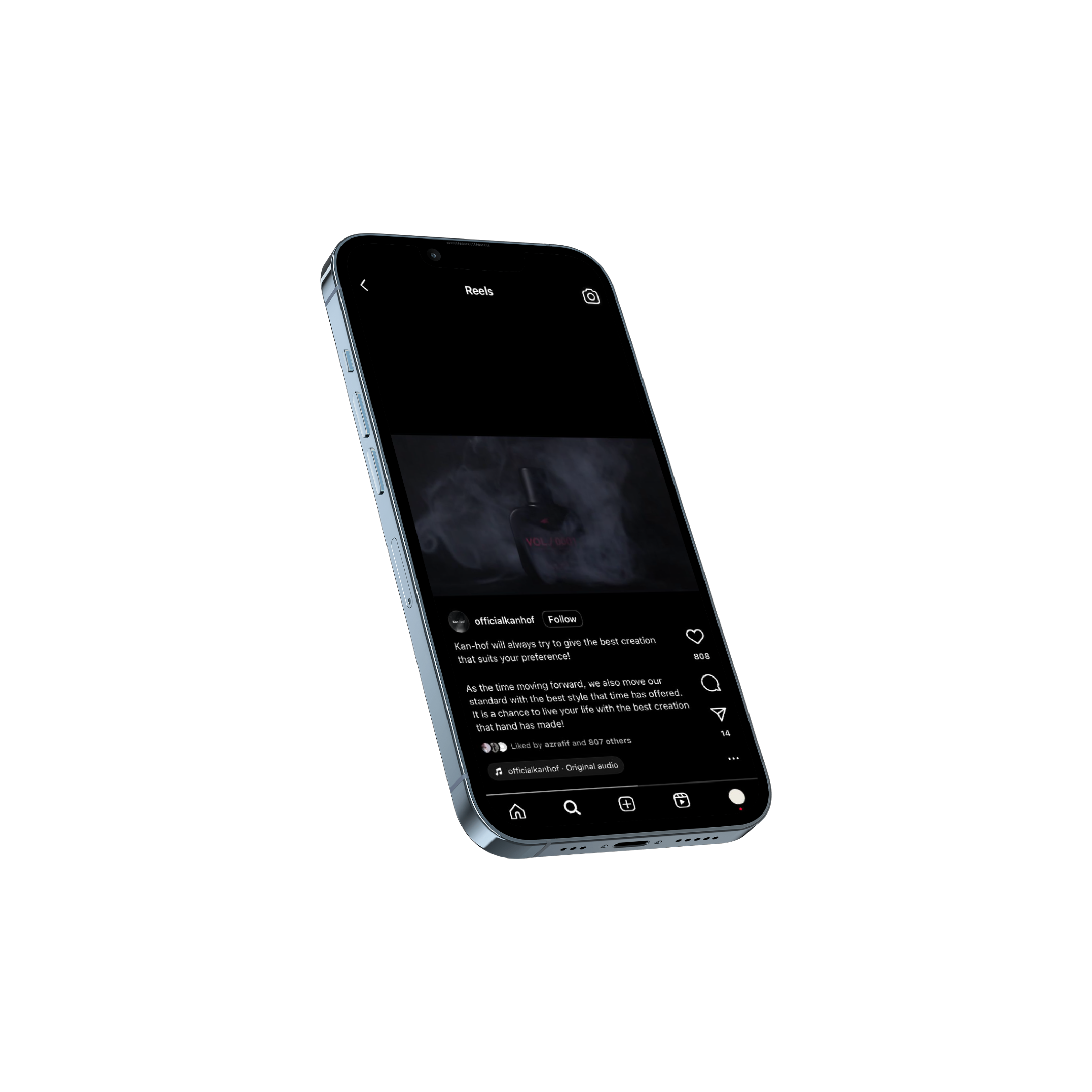 Kan-Hof Perfume branding design graphic design typography