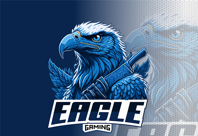 Eagle Gaming Logo - Unleashing the Spirit of Victory by Fahim Musaddiq ...