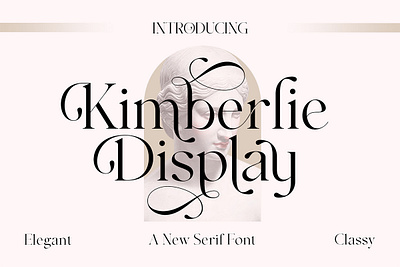 Kimberlie Display - Serif Font branding design display font font graphic design illustration logo retro font typography ui unique serif vector