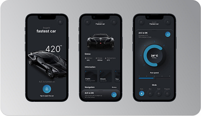 Mobile app for car