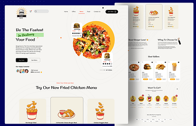 burger shop app branding design graphic design illustration logo typography ui ux vector