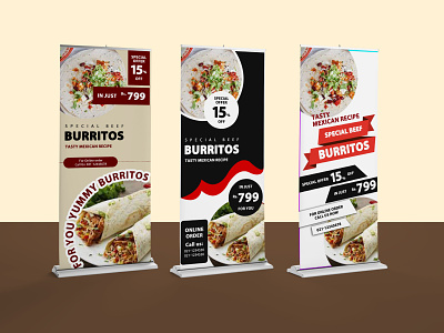 Burritos | Trade Show Banner banner design graphic design trade show banner