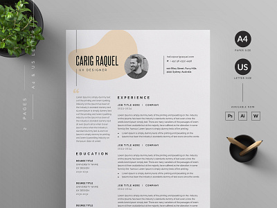 Resume/CV vector