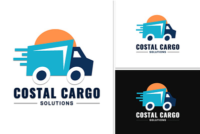 Logo Design branding cargo logo cargo service logo corporate costal cargo costal cargo solution logo design graphic design logo logo design logos