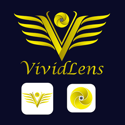 VividLens Logo Design app logo branding creative logo cripto custom logo designer graphic design logo logo designer logodesign logos minimalist logo modern logo vector vector logo