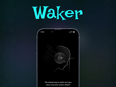 Waker App - Cover image landing page location finder mobile app sleepers app tracker traveller travllers app tripper trippers app waker app waker landing page waker webiste website