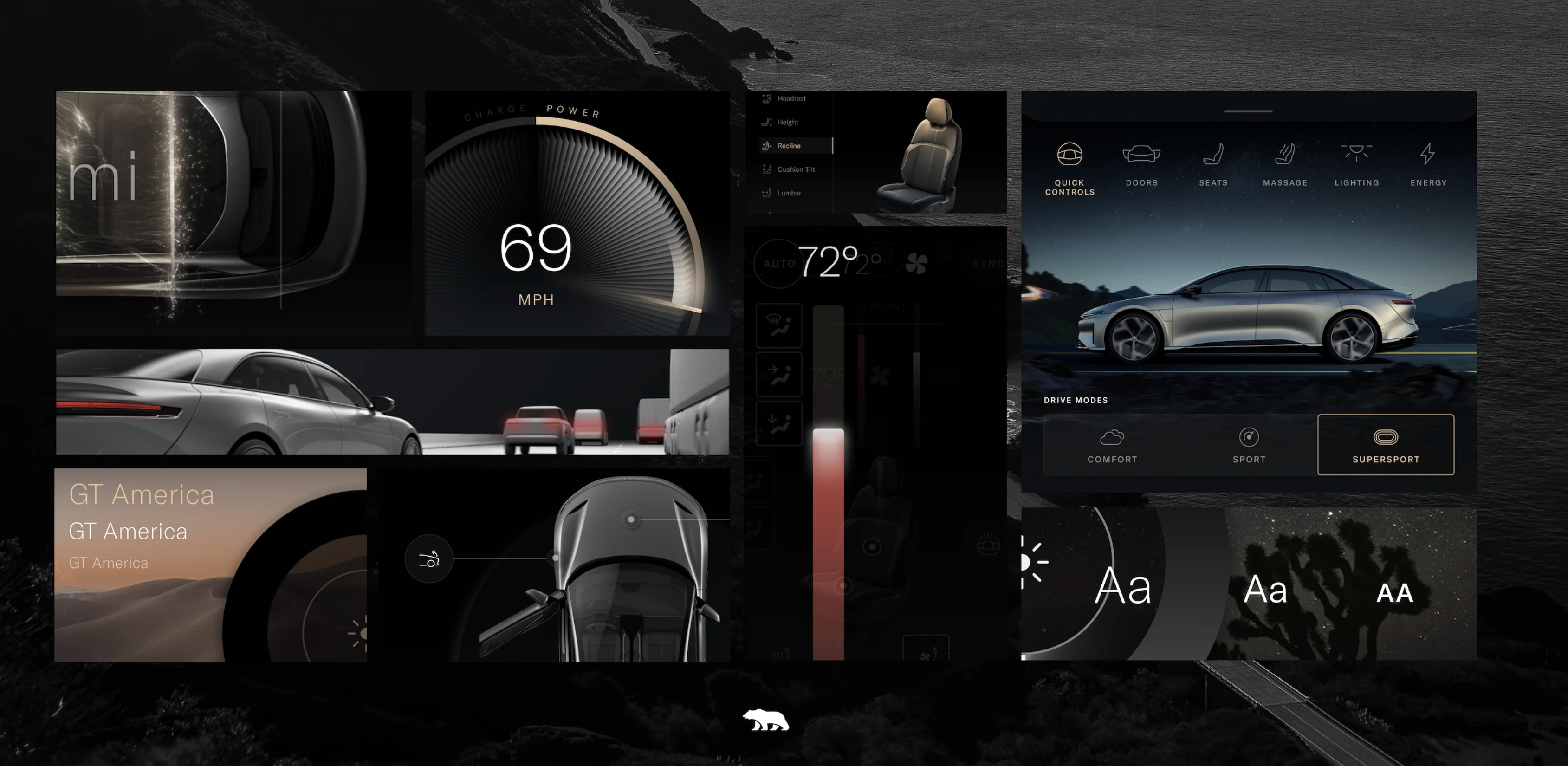 Browse thousands of Lucid Air images for design inspiration | Dribbble