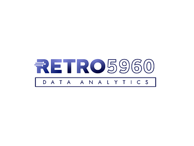 RETRO 5960 logo branding design graphic design icon illustration logo minimal typography vector