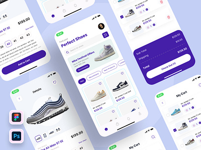 Shoes Store App Concept | UI UX Design mobile app design sboes store mobile app shoes app design shoes store app shoes store mobile app design shoes store ui ui ux ui ux design