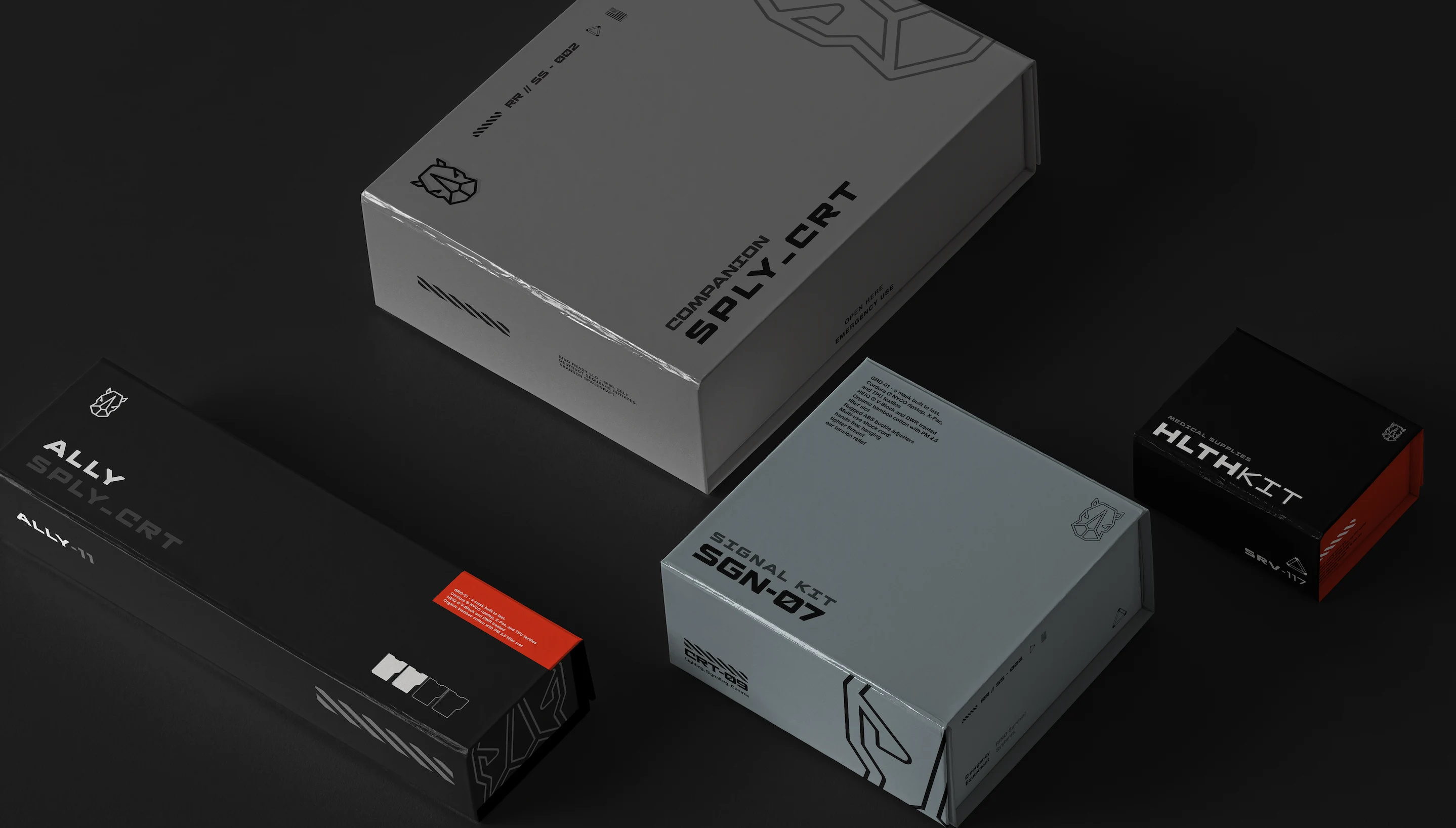 RINO Ready Packaging boxes equipment future gear packaging rino ready survival