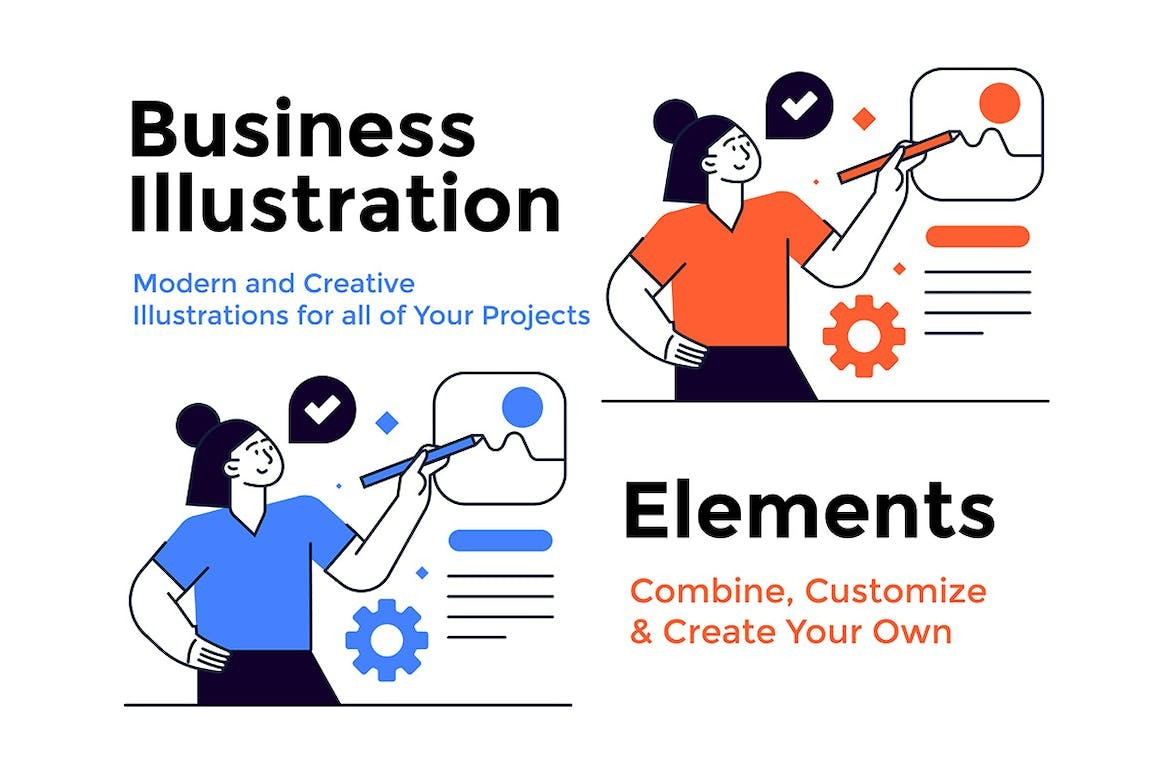 25 Digital Business Activities Illustrations by Graphic Assets on Dribbble